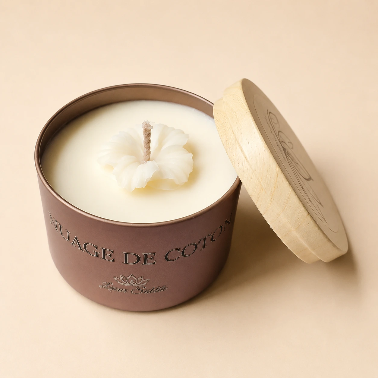 Bougie parfumée - Nuage de coton