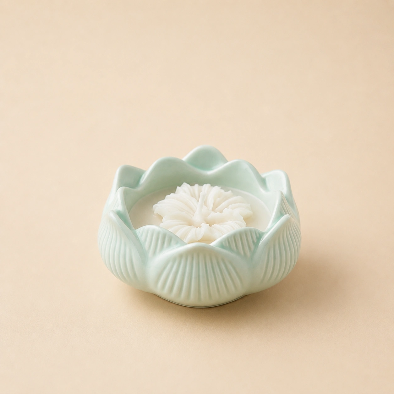 Bougie parfumée Monoï Vanillé – Bougie artisanale aux senteurs exotiques