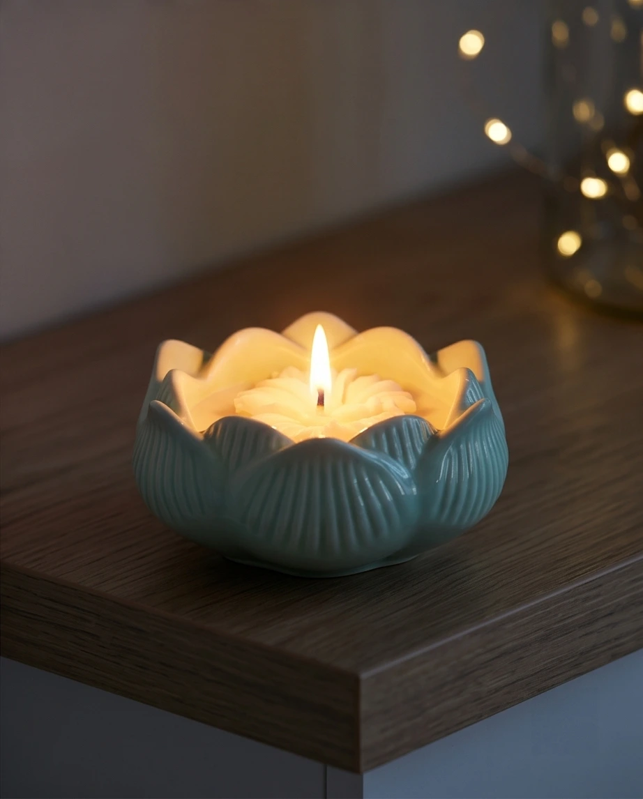 Bougie parfumée Monoï Vanillé – Bougie artisanale aux senteurs exotiques – Image 5